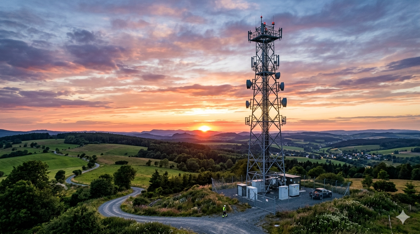 Tower joint undergoing structural load analysis